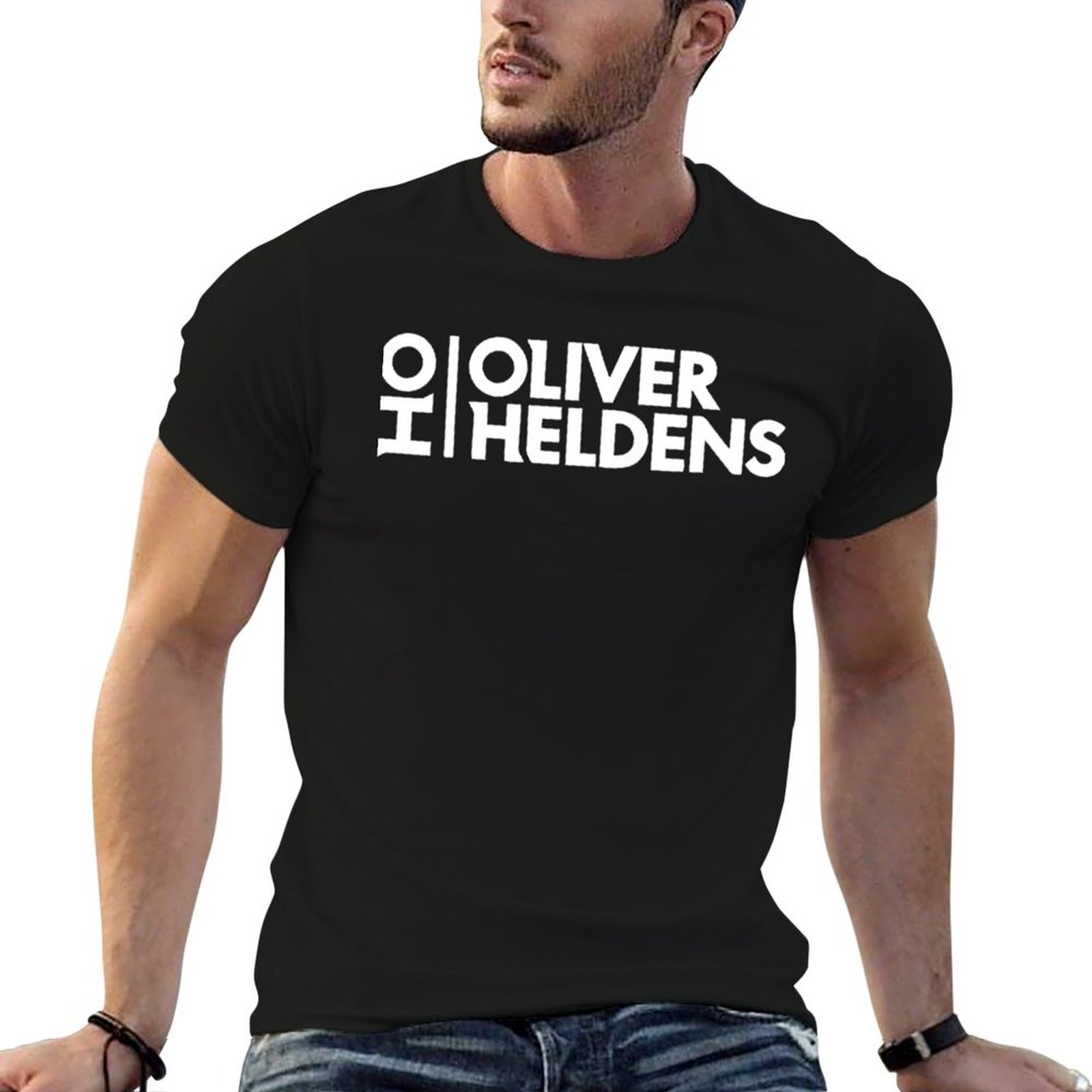 Anime Merchandise Logo - Oliver Heldens Logo Merchandise T-Shirt t