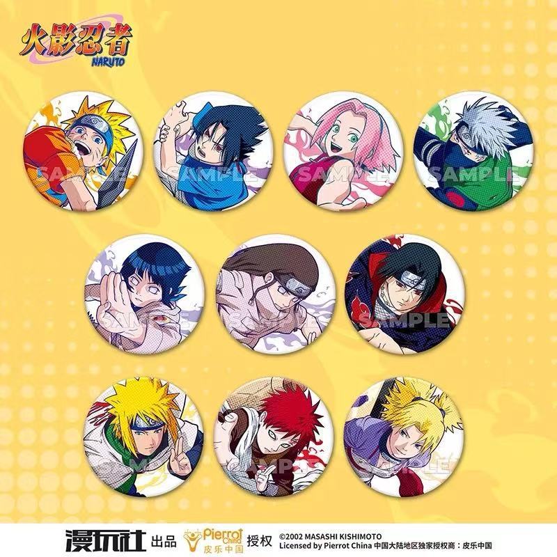 Anime Merchandise Naruto - Original Naruto Spot Series Tin Badge