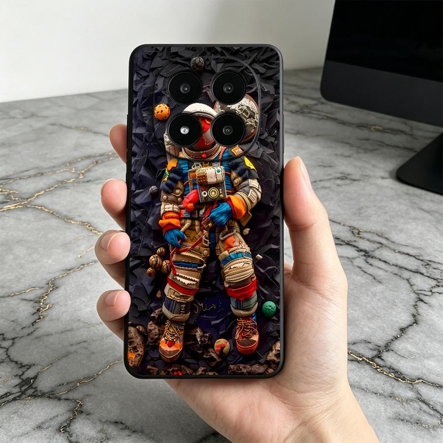 Lanyard Anime Logo - Cartoon Creative Astronaut Case for Xiaomi