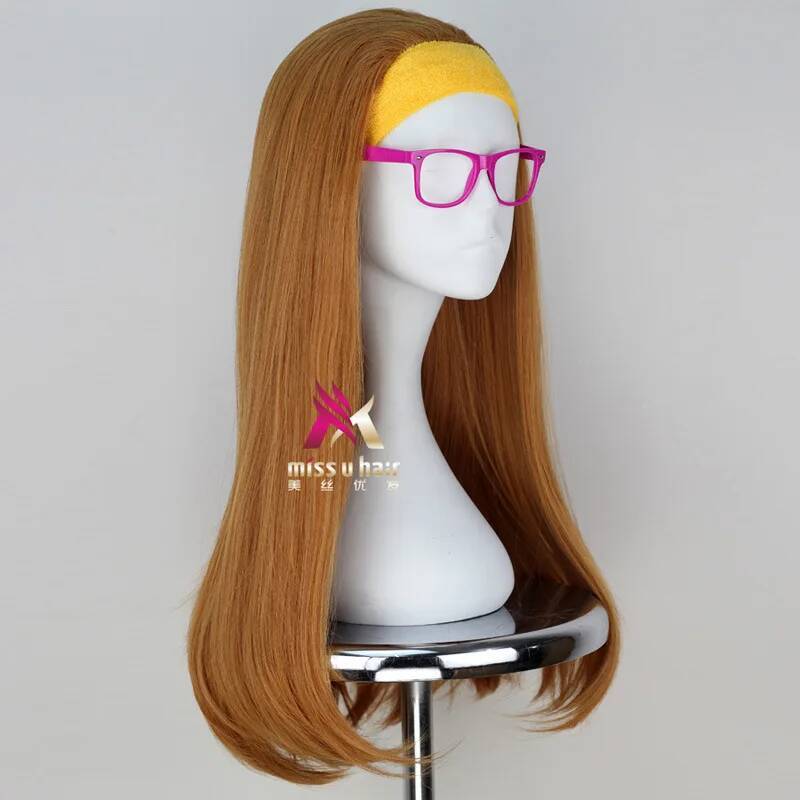 Cosplay Wig Colored - Movie honey lemon Cartoon Big Hero