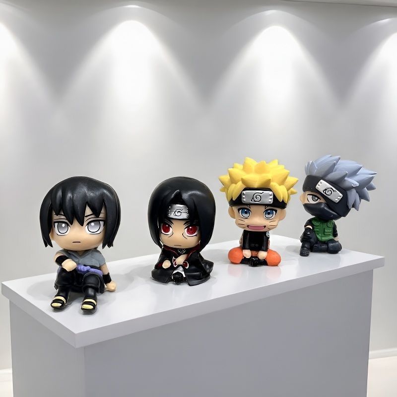 Anime Merchandise Naruto - NARUTO cartoon cute figurine model kawaii