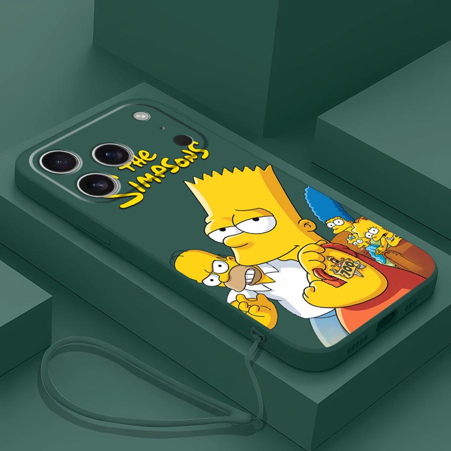 Red Bart Simpson Phone Cover C - Lanyard Anime Logo review and price