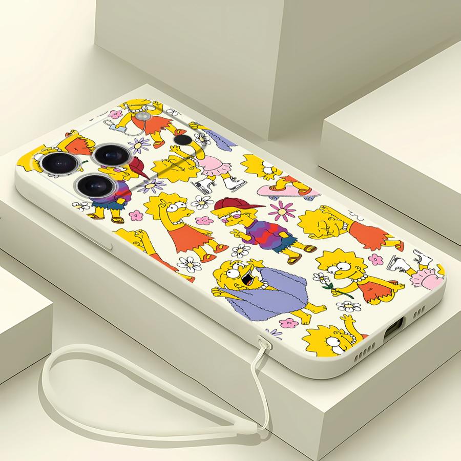 The Simpsons Lisa Case for App - Lanyard Anime Logo review and price