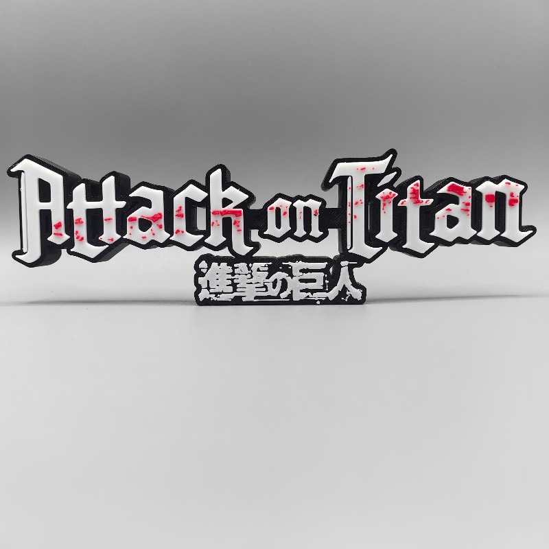 Attack on Titan Anime Merchand - Anime Merchandise Logo review and price