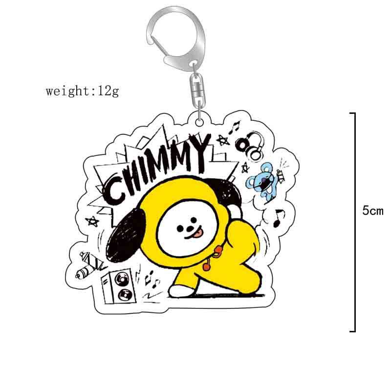 BT21 anime cartoon cute acryli - Anime Girl Merchandise review and price