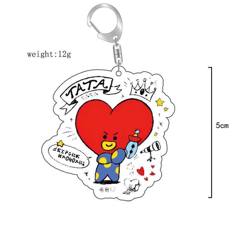 BT21 anime cartoon cute acryli - Anime Girl Merchandise review and price
