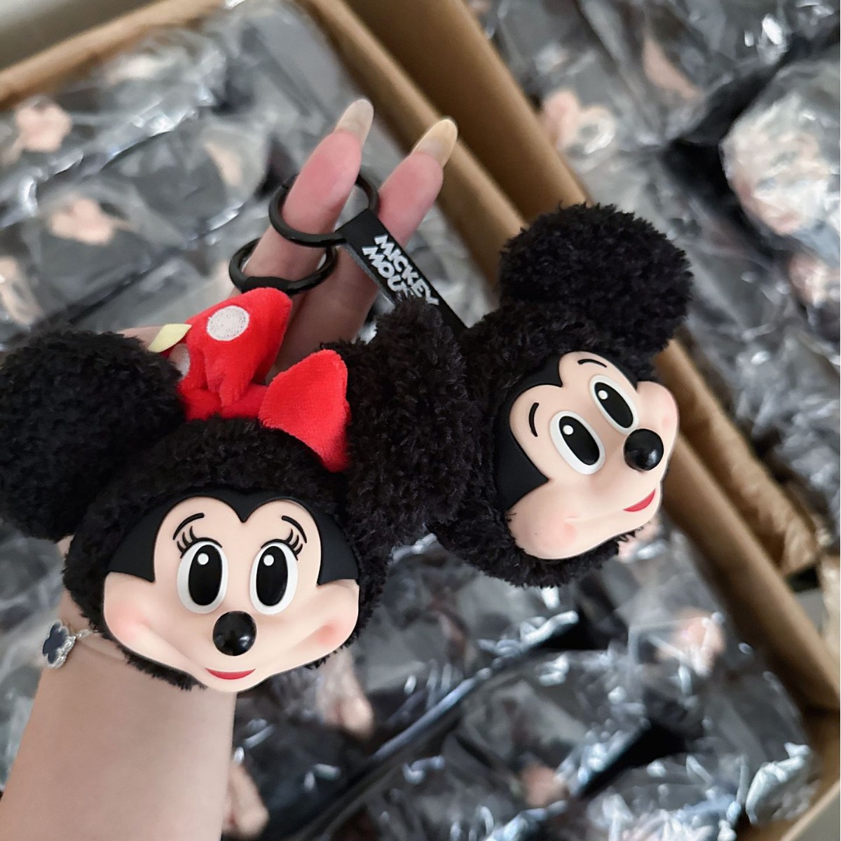 Mickey Minnie Plush Doll Keych - Anime Merchandise Gift review and price