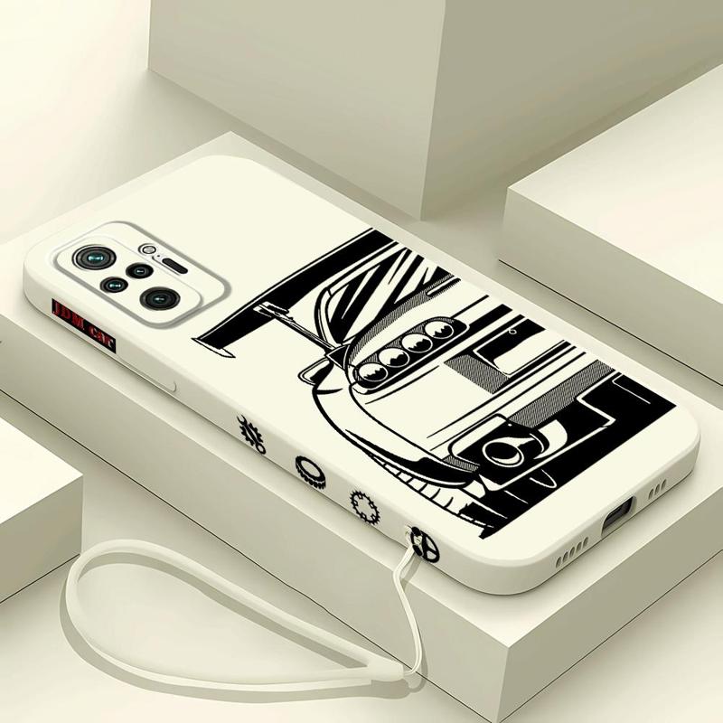 JDM Dream Car Phone Case for X - Lanyard Anime Logo review and price