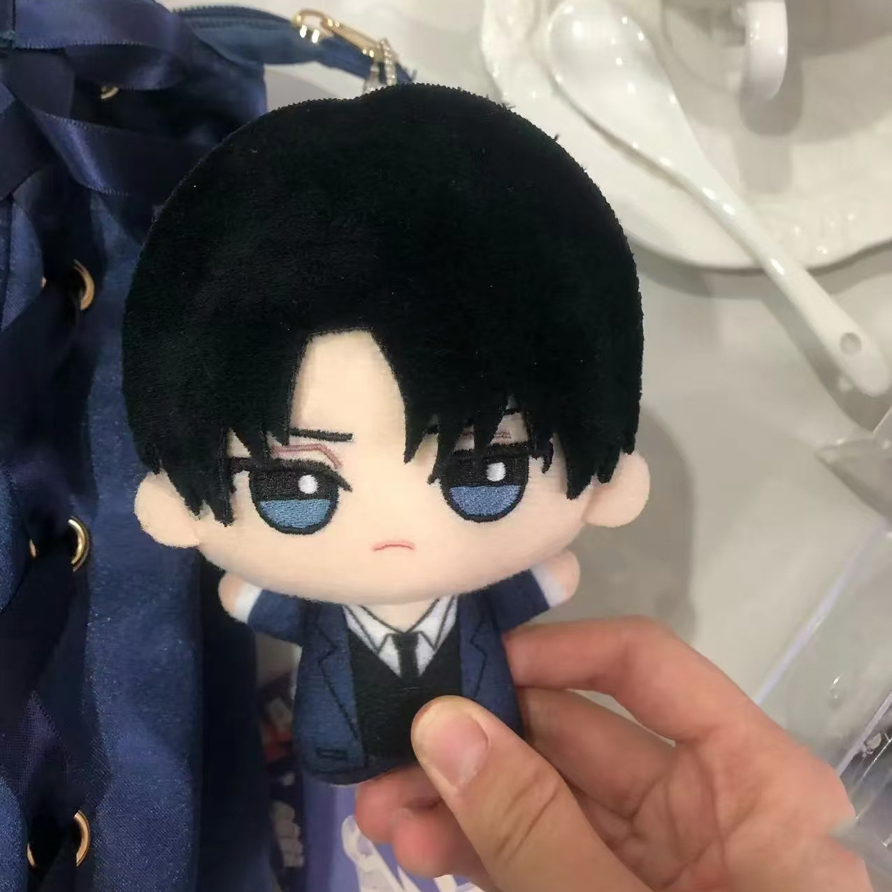 10cm Levi Ackerman Plushie Ani - Anime Merchandise For Sale review and price