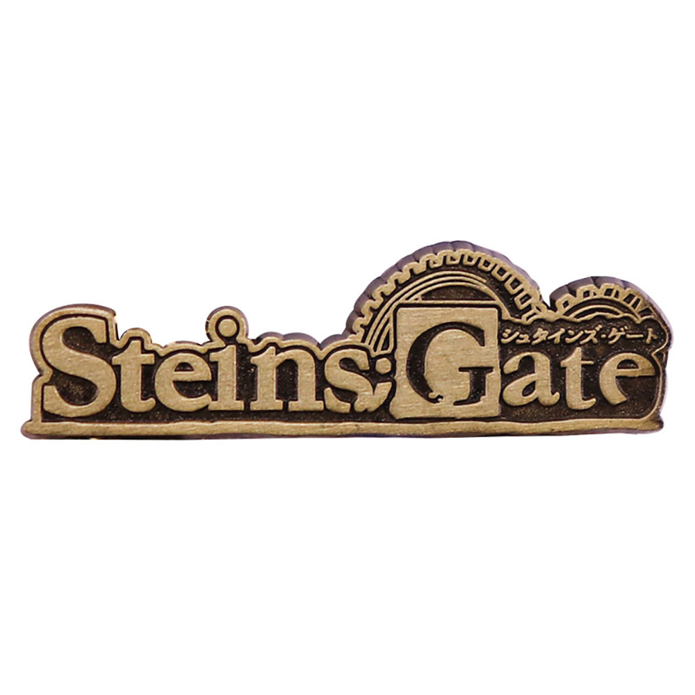 Steins;Gate Pin Anime Merchand - Anime Merchandise Logo review and price
