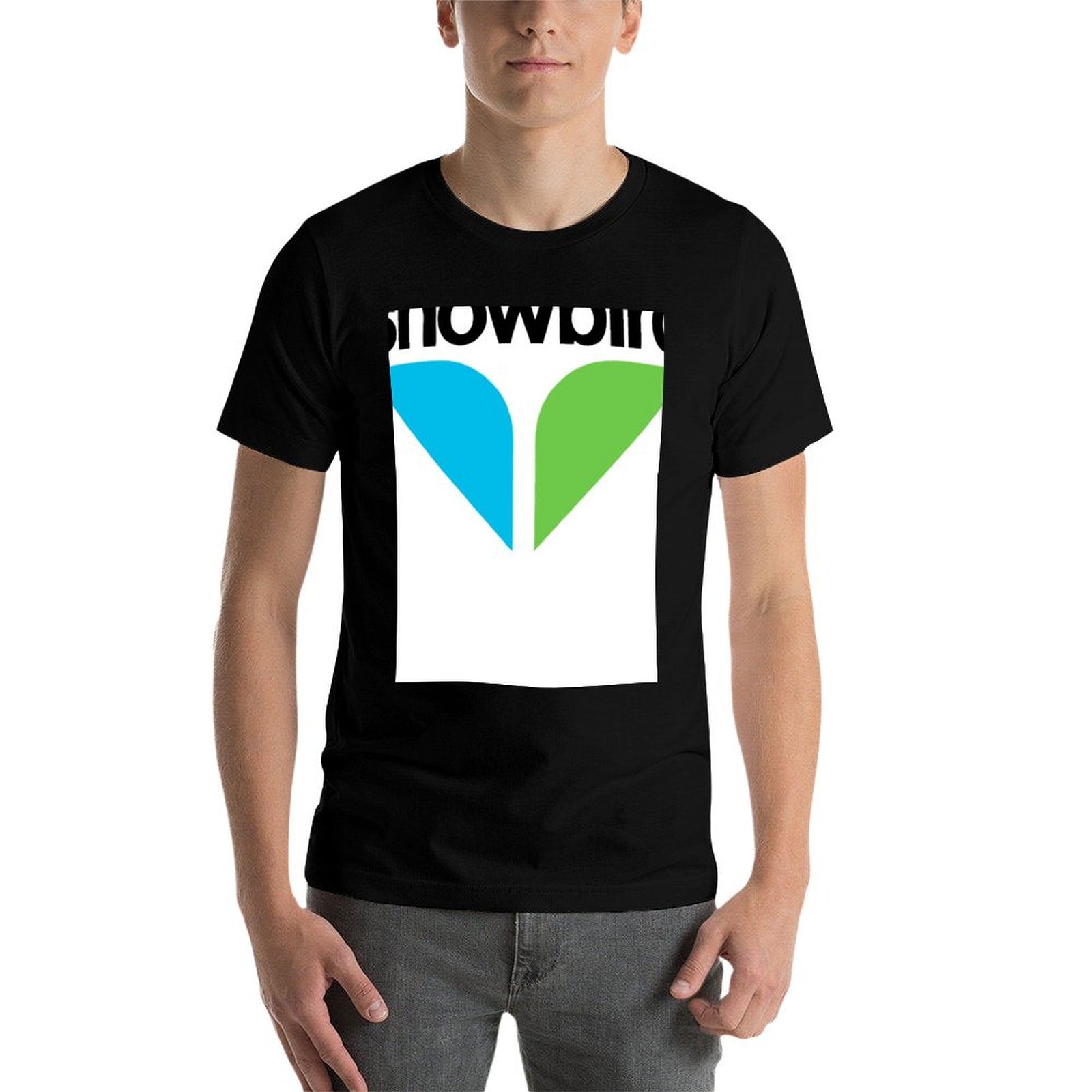 Snowbird Logo Merchandise T-Sh - Anime Merchandise Logo review and price