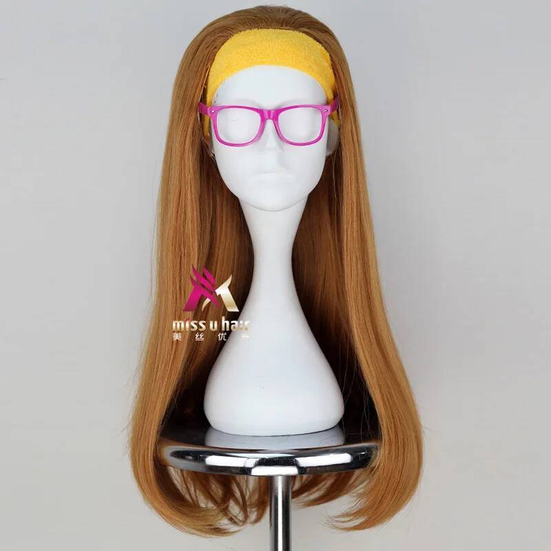 Movie honey lemon Cartoon Big  - Cosplay Wig Colored review and price