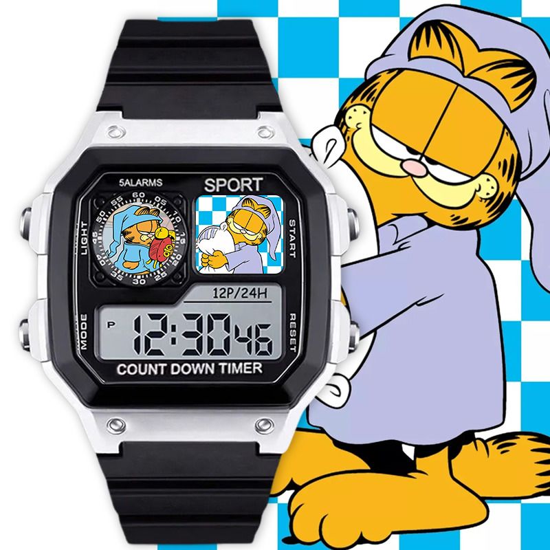 Garfield cartoon cute student  - Anime Girl Merchandise review and price