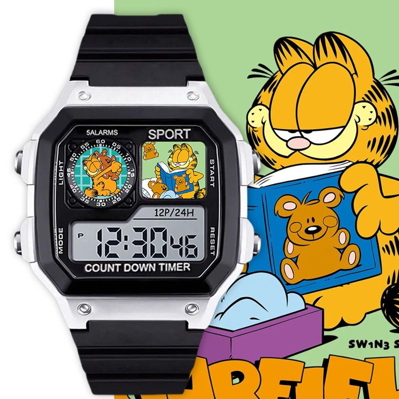 Garfield cartoon cute student  - Anime Girl Merchandise review and price
