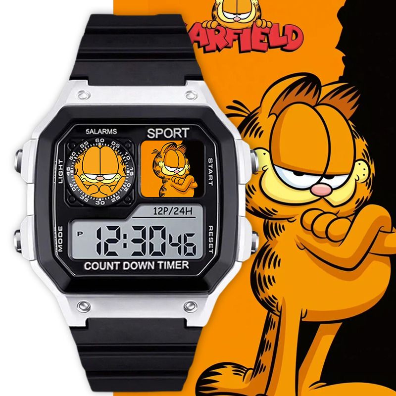 Garfield cartoon cute student  - Anime Girl Merchandise review and price