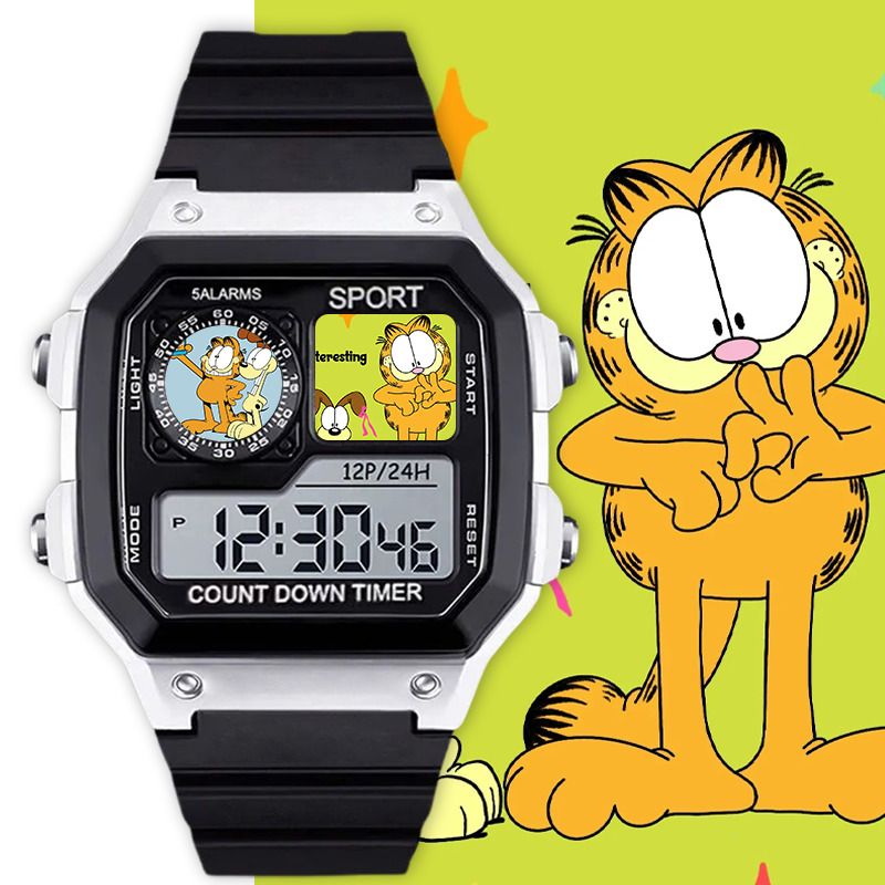 Garfield cartoon cute student  - Anime Girl Merchandise review and price