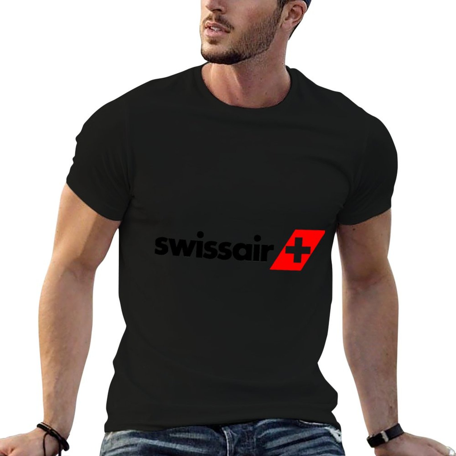 swissair-logo Merchandise T-Sh - Anime Merchandise Logo review and price