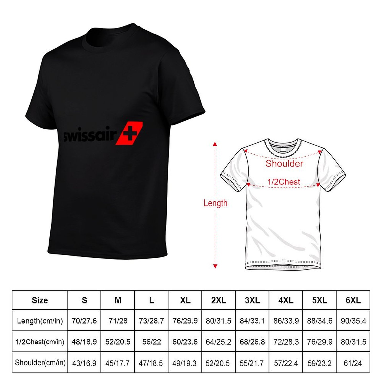 swissair-logo Merchandise T-Sh - Anime Merchandise Logo review and price