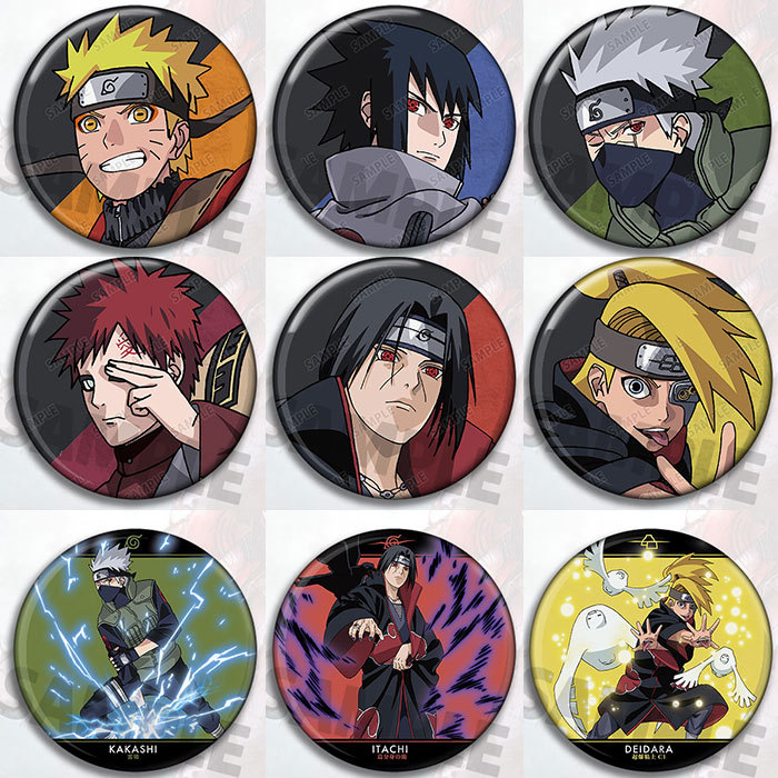 Naruto Anime Badge Pin Set Kak - Anime Merchandise Naruto review and price